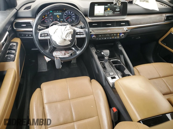 2020 Kia Telluride SX с VIN 5XYP54HC8LG068762, выставлен на аукционе Copart как лот 50559425 с пробегом 162 905 миль миль и Списание • Salvage title. История ставок и продаж доступна на DreamBid. Изображение 8.