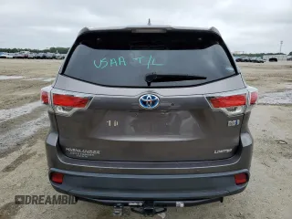 2016 Toyota Highlander Hybrid Limited with VIN 5TDDCRFH3GS017683, listed as a Copart auction lot 53097473 with 107,054 mi miles. Bid and sale history available at carsss.com. Image 6.