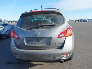 2009 Nissan Murano SL with VIN JN8AZ18W09W154845, listed as a IAAI auction lot 41379554 with 156,194 mi miles and . Bid and sale history available at DreamBid. Image 17.
