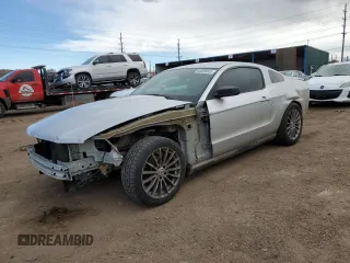 2010 Ford Mustang V6 with VIN 1ZVBP8AN1A5112207, listed as a Copart auction lot 48009045 with 176,125 mi miles and Salvage Title. Bid and sale history available at carsss.com. Image 1.