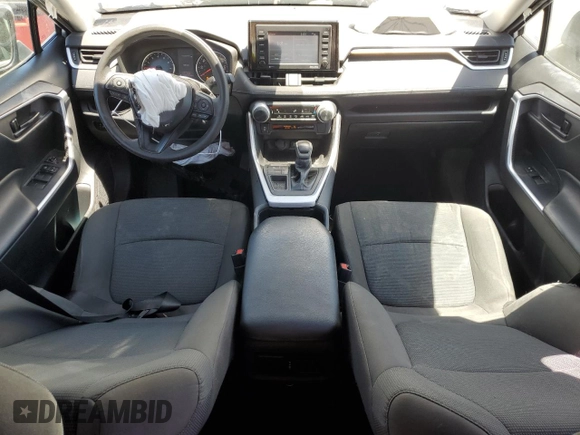 2022 Toyota RAV4 LE with VIN 2T3H1RFV5NC181883, listed as a Copart auction lot 57295335 with 57,508 mi miles and Salvage title. Bid and sale history available at DreamBid. Image 8.