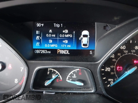 2017 Ford Focus SE with VIN 1FADP3F2XHL342823, listed as a IAAI auction lot 42496940 with 97,263 mi miles and . Bid and sale history available at DreamBid. Image 15.