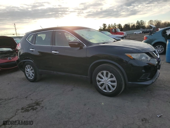2014 Nissan Rogue SV with VIN 5N1AT2MV7EC764104, listed as a Copart auction lot 80967624 with 107,127 mi miles and Salvage Title. Bid and sale history available at carsss.com. Image 4.