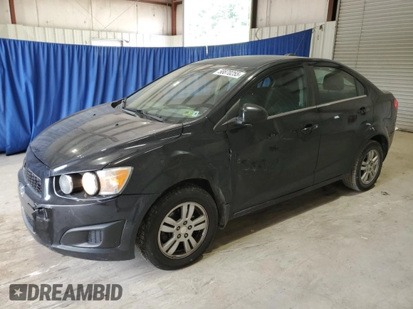 2015 Chevrolet Sonic LT with VIN 1G1JC5SH9F4164028, listed as a Copart auction lot 58870255 with 140,579 mi miles and Clean title. Bid and sale history available at DreamBid. Image 1.