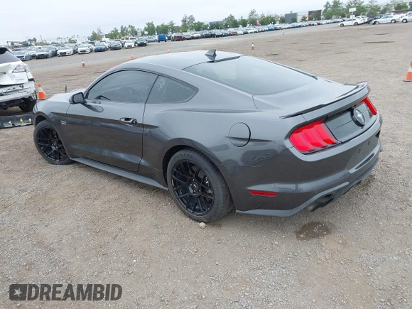 2020 Ford Mustang EcoBoost with VIN 1FA6P8TD1L5184204, listed as a IAAI auction lot 42421848 with 94,492 mi miles and . Bid and sale history available at DreamBid. Image 3.