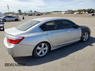 2014 Honda Accord Sedan Sport with VIN 1HGCR2F50EA183579, listed as a Copart auction lot 54834775 with 141,539 mi miles and Salvage Title. Bid and sale history available at carsss.com. Image 3.