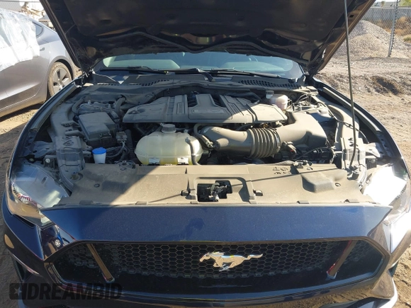 2021 Ford Mustang GT with VIN 1FA6P8CF2M5149397, listed as a IAAI auction lot 41764076 with 22,996 mi miles. Bid and sale history available at carsss.com. Image 10.