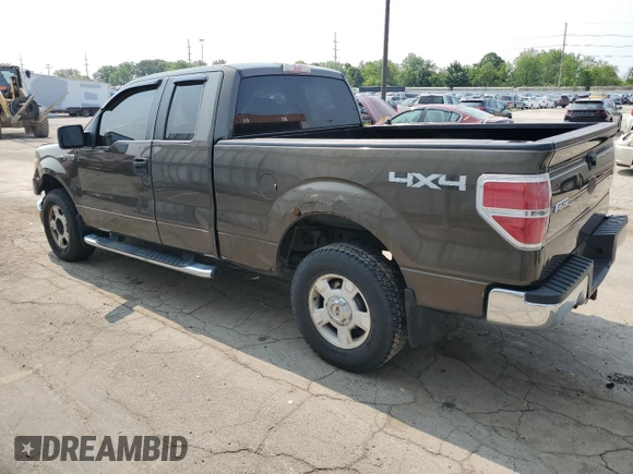 2009 Ford F-150 STX with VIN 1FTRX14849FA73732, listed as a Copart auction lot 59317545 with 162,744 mi miles and Salvage title. Bid and sale history available at DreamBid. Image 2.
