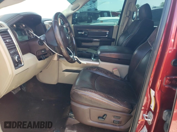 2015 Ram 3500 Longhorn with VIN 3C63RRKL1FG518256, listed as a Copart auction lot 69010274 with 179,788 mi miles and Salvage Title. Bid and sale history available at carsss.com. Image 7.