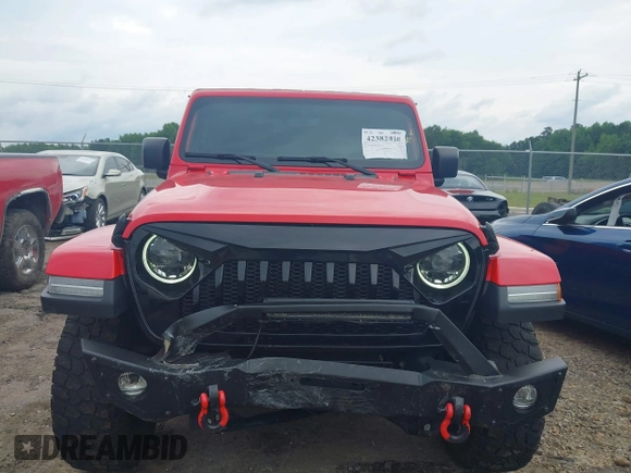 2023 Jeep Gladiator Sport S z VIN 1C6HJTAG4PL544871, wystawiony jako IAAI lot #42382428 z przebiegiem 33 453 mil mil oraz . Historia ofert i sprzedaży dostępna na DreamBid. Obrazek 12.