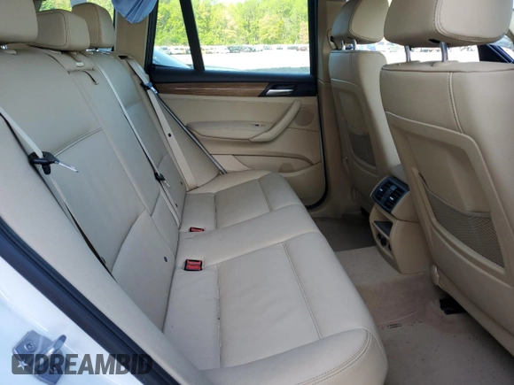 2014 BMW X3 xDrive28i with VIN 5UXWX9C51E0D19627, listed as a Copart auction lot 54874695 with Not Provided miles and Salvage Title. Bid and sale history available at DreamBid. Image 11.