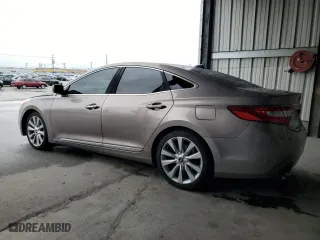 2013 Hyundai Azera with VIN KMHFH4JG9DA251536, listed as a Copart auction lot 49265885 with 98,580 mi miles and Salvage Title. Bid and sale history available at carsss.com. Image 2.
