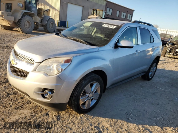2013 Chevrolet Equinox LT with VIN 2GNFLNEK1D6398767, listed as a Copart auction lot 83942664 with 136,414 mi miles and Salvage Title. Bid and sale history available at DreamBid. Image 1.