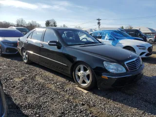 2004 Mercedes-Benz S 430 z VIN WDBNG70J94A424360, wystawiony jako Copart lot #79315204 z przebiegiem Nie podano mil oraz Szkoda całkowita • Salvage title. Historia ofert i sprzedaży dostępna na DreamBid. Obrazek 4.