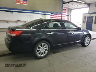 2011 Lincoln MKZ Hybrid with VIN 3LNDL2L34BR751191, listed as a Copart auction lot 48602555 with 161,494 mi miles and Salvage Title. Bid and sale history available at carsss.com. Image 3.