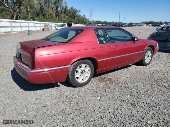 2001 Cadillac Eldorado ESC with VIN 1G6EL12Y11B101546, listed as a Copart auction lot 80427824 with 129,012 mi miles and Non Repairable. Bid and sale history available at carsss.com. Image 3.