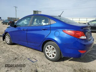 2013 Hyundai Accent GLS with VIN KMHCT4AE5DU400569, listed as a Copart auction lot 52620875 with 148,898 mi miles and Salvage Title. Bid and sale history available at carsss.com. Image 2.