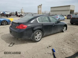 2011 Infiniti G25 Sedan x with VIN JN1DV6AR4BM451983, listed as a Copart auction lot 49531035 with 101,079 mi miles and Salvage Title. Bid and sale history available at carsss.com. Image 3.