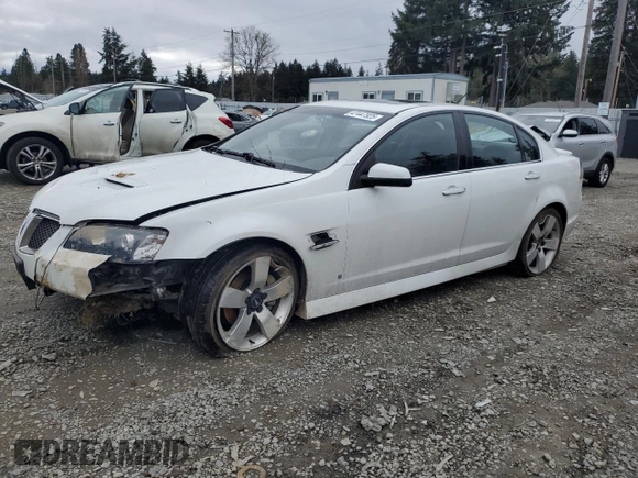 2009 Pontiac G8 GT with VIN 6G2EC57Y89L164105, listed as a Copart auction lot 47447925 with 50,407 mi miles and Salvage Title. Bid and sale history available at DreamBid. Image 1.