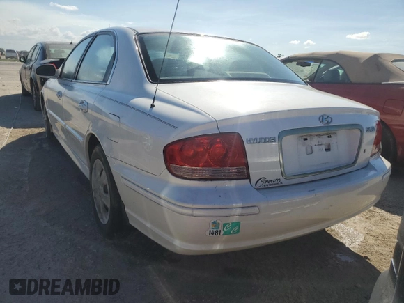 2002 Hyundai Sonata with VIN KMHWF25S82A665767, listed as a Copart auction lot 77455604 with 38,138 mi miles and Non Repairable. Bid and sale history available at carsss.com. Image 6.