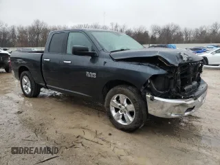 2015 Ram 1500 Big Horn with VIN 1C6RR6GT5FS512129, listed as a Copart auction lot 43155405 with 152,594 mi miles and Salvage Title. Bid and sale history available at carsss.com. Image 4.