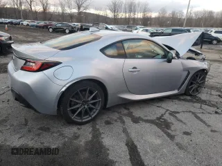 2022 Subaru BRZ Limited with VIN JF1ZDBE1XN9701372, listed as a Copart auction lot 83479204 with Not provided miles and Salvage title. Bid and sale history available at DreamBid. Image 3.