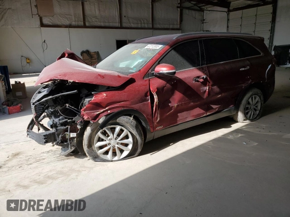 2017 Kia Sorento LX with VIN 5XYPGDA35HG322875, listed as a Copart auction lot 47212005 with Not Provided miles and Salvage Title. Bid and sale history available at DreamBid. Image 1.