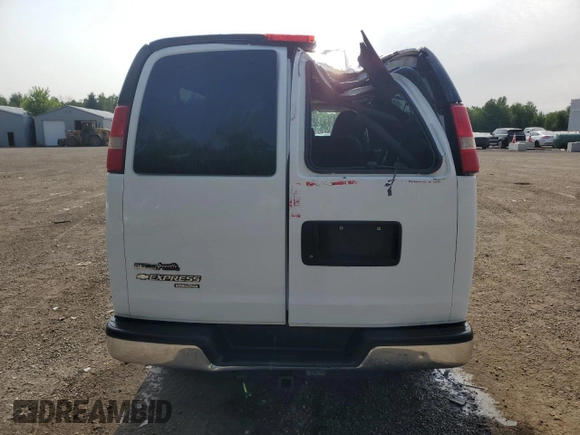 2011 Chevrolet Express Passenger 1LT with VIN 1GAZG1FG0B1123610, listed as a Copart auction lot 60080645 with 143,875 mi miles and Clean title. Bid and sale history available at DreamBid. Image 6.