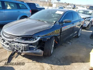 2016 Chrysler 200 Limited with VIN 1C3CCCAB5GN108153, listed as a IAAI auction lot 41193108 with 128,715 mi miles and . Bid and sale history available at DreamBid. Image 17.