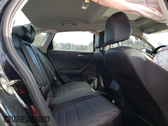 2023 Volkswagen Jetta SE with VIN 3VW7M7BU1PM036442, listed as a Copart auction lot 46730935 with 17,385 mi miles and Salvage title. Bid and sale history available at DreamBid. Image 10.
