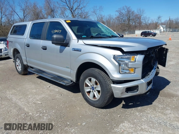 2016 Ford F-150 XLT with VIN 1FTEW1EPXGFC66567, listed as a IAAI auction lot 41801117 with 147,600 mi miles. Bid and sale history available at carsss.com. Image 1.