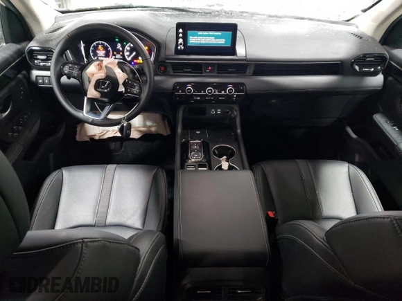 2025 Honda Pilot EX-L z VIN 5FNYG1H40SB041549, wystawiony jako Copart lot #89219285 z przebiegiem 6 915 mil mil oraz Nie do naprawy • Non repairable. Historia ofert i sprzedaży dostępna na DreamBid. Obrazek 8.
