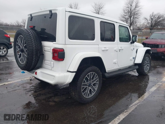 2024 Jeep Wrangler High Altitude z VIN 1C4RJXU6XRW209302, wystawiony jako IAAI lot #41116289 z przebiegiem 2 862 mil mil oraz . Historia ofert i sprzedaży dostępna na DreamBid. Obrazek 4.