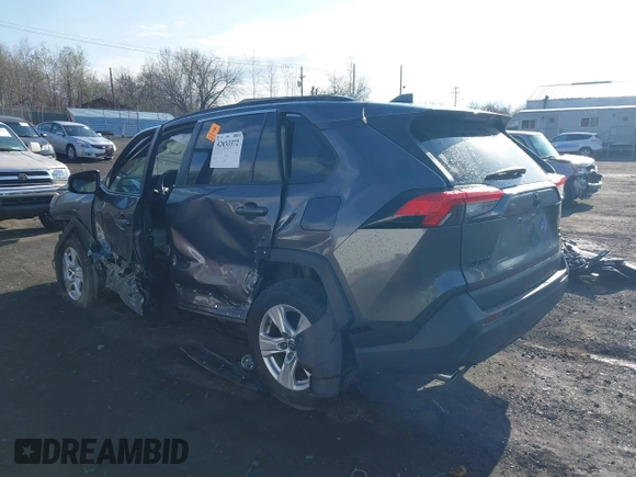 2020 Toyota RAV4 XLE with VIN 2T3P1RFV2LW130185, listed as a IAAI auction lot 42033372 with 98,667 mi miles and . Bid and sale history available at DreamBid. Image 3.