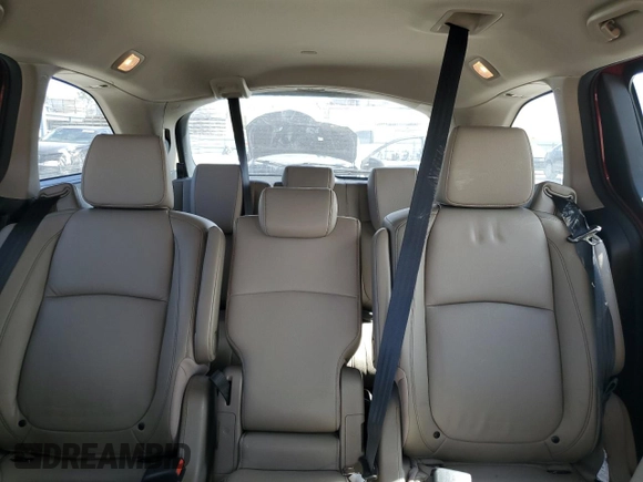 2023 Honda Odyssey EX-L with VIN 5FNRL6H62PB013130, listed as a Copart auction lot 48865155 with 45,152 mi miles and Salvage Title. Bid and sale history available at carsss.com. Image 10.