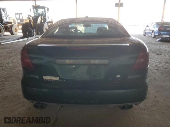2004 Pontiac Grand Prix GTP with VIN 2G2WR524741124701, listed as a Copart auction lot 75262194 with 106,242 mi miles and Salvage Title. Bid and sale history available at carsss.com. Image 6.