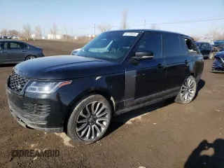 2019 Land Rover Range Rover z VIN SALGS2RE6KA520485, wystawiony jako Copart lot #52770925 z przebiegiem 94 076 mil mil oraz Szkoda całkowita • Salvage title. Historia ofert i sprzedaży dostępna na DreamBid. Obrazek 1.