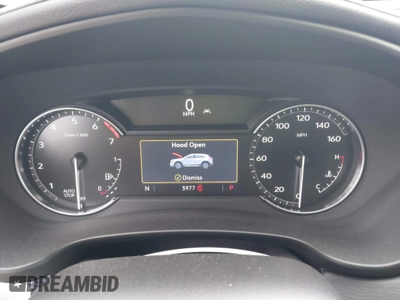 2023 Cadillac XT4 FWD Premium Luxury with VIN 1GYFZCR49PF225817, listed as a IAAI auction lot 42408494 with 5,977 mi miles and . Bid and sale history available at DreamBid. Image 7.