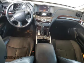 2011 Infiniti M with VIN JN1BY1AR4BM373111, listed as a Copart auction lot 70571954 with 220,099 mi miles and Salvage Title. Bid and sale history available at DreamBid. Image 8.