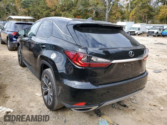 2021 Lexus RX with VIN 2T2HZMAA3MC192870, listed as a Copart auction lot 64772422 with 18,363 mi miles. Bid and sale history available at carsss.com. Image 3.