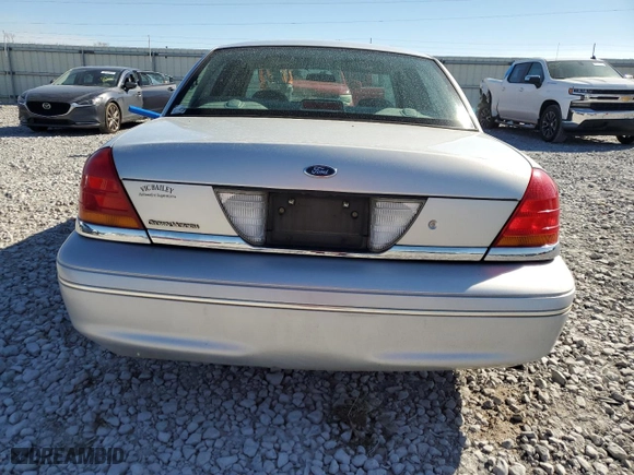 2001 Ford Crown Victoria with VIN 2FAFP73WX1X104907, listed as a Copart auction lot 50045165 with 88,797 mi miles and Salvage Title. Bid and sale history available at carsss.com. Image 6.