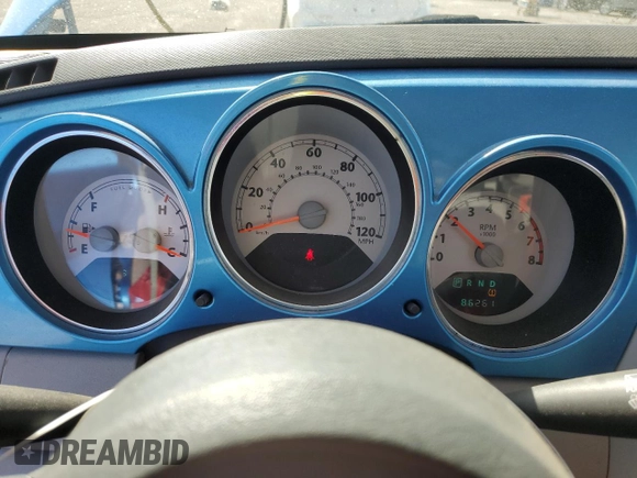 2008 Chrysler PT Cruiser Touring with VIN 3A8FY58B88T224341, listed as a Copart auction lot 49920655 with 86,261 mi miles and Salvage title. Bid and sale history available at DreamBid. Image 9.
