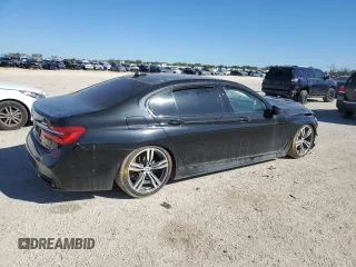 2019 BMW 7 Series 740i with VIN WBA7E2C58KB217108, listed as a Copart auction lot 70862103 with 0 mi miles. Bid and sale history available at carsss.com. Image 3.