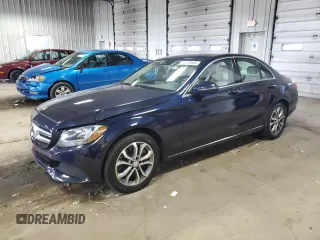 2016 Mercedes-Benz C 300 Luxury z VIN 55SWF4KB4GU135779, wystawiony jako Copart lot #59739505 z przebiegiem 134 215 mil mil oraz Czysty tytuł • Clean title. Historia ofert i sprzedaży dostępna na DreamBid. Obrazek 1.