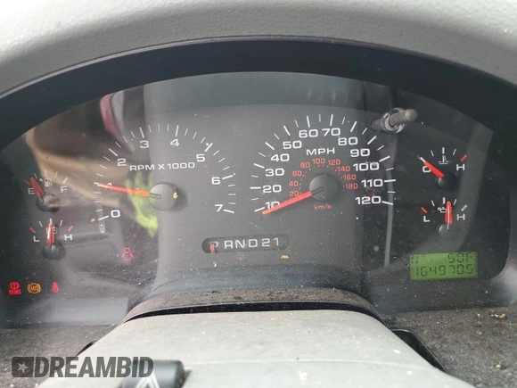 2006 Ford F-150 XLT with VIN 1FTPX14586NA32874, listed as a Copart auction lot 50877855 with 164,970 mi miles and Non Repairable. Bid and sale history available at carsss.com. Image 9.