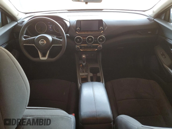 2021 Nissan Sentra S with VIN 3N1AB8BV1MY230151, listed as a Copart auction lot 64631504 with 50,436 mi miles and Salvage Title. Bid and sale history available at DreamBid. Image 8.