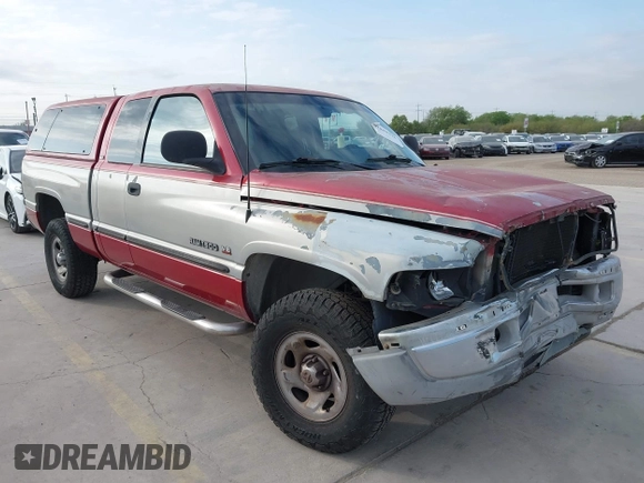 1998 Dodge 1500 with VIN 1B7HF13Y5WJ180264, listed as a IAAI auction lot 41858346 with 117,340 mi miles and . Bid and sale history available at DreamBid. Image 1.