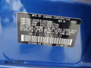 2020 Subaru WRX STI Limited with VIN JF1VA2Y64L9828520, listed as a Copart auction lot 53547365 with 34,272 mi miles and Salvage Title. Bid and sale history available at carsss.com. Image 15.