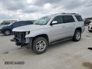 2017 Chevrolet Tahoe LT z VIN 1GNSCBKC5HR340066, wystawiony jako Copart lot #55095825 z przebiegiem 121 602 mil mil oraz Szkoda całkowita • Salvage title. Historia ofert i sprzedaży dostępna na DreamBid. Obrazek 1.