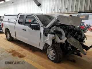 2022 Ford F-150 XL with VIN 1FTEX1CP5NKF07259, listed as a Copart auction lot 42262795 with Not provided miles and Clean title. Bid and sale history available at DreamBid. Image 4.